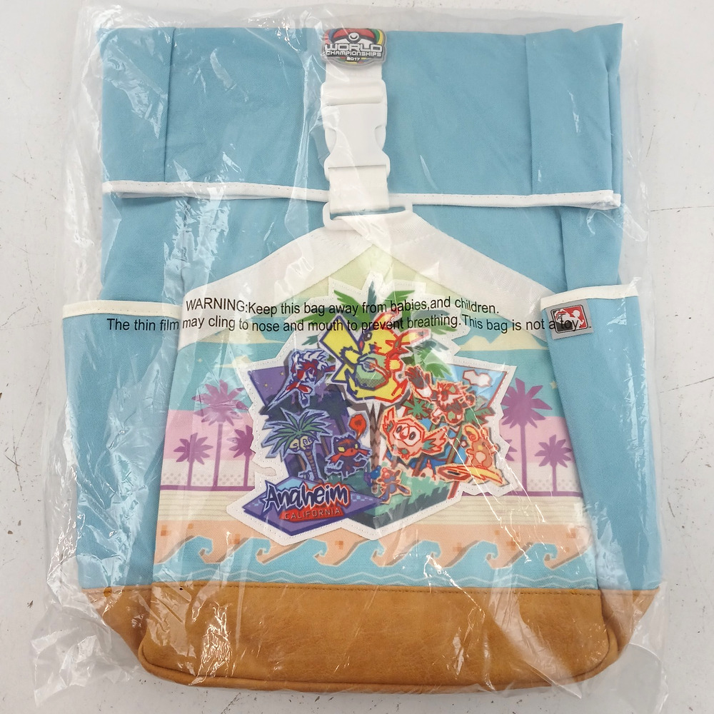 Pokémon World Championships 2017 Anaheim Backpack – Limited Edition New